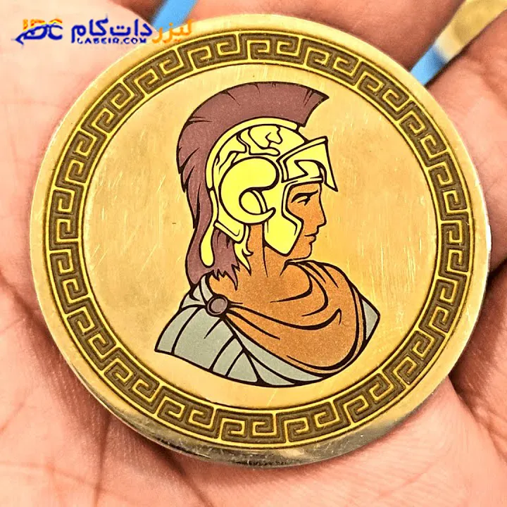 لیزر حکاکی رنگی فلزات هوشمند