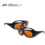 پک 2 تایی عینک لیزر سبز، آبی، فرابنفش و سافایر و یاگ با استاندارد اروپا