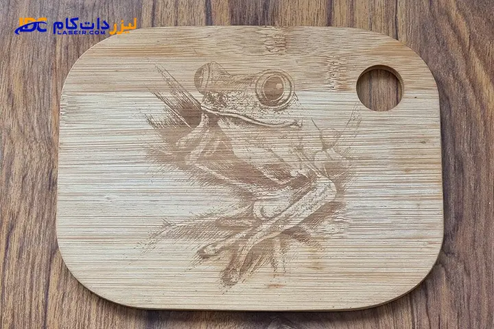 حکاکی روی بامبو با لیزر