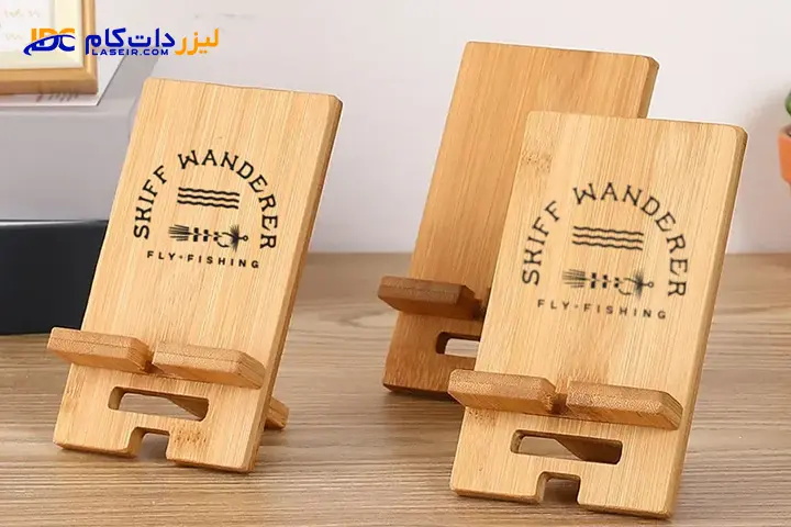 حکاکی لیزری روی چوب بامبو