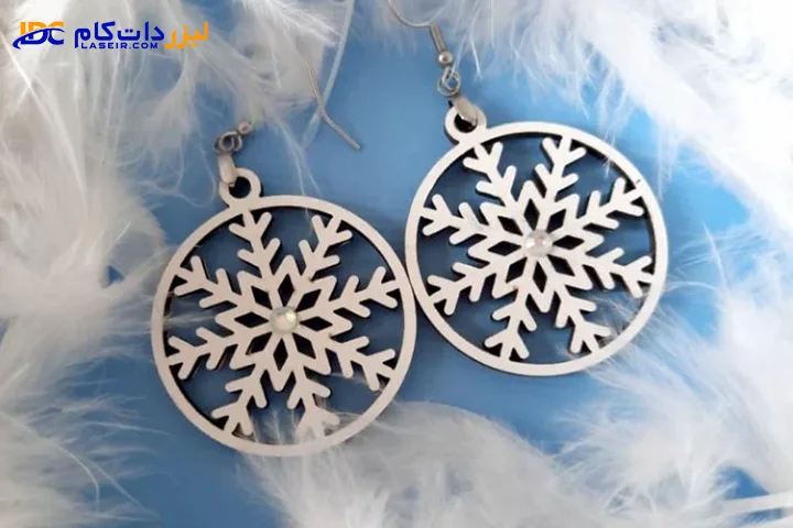 ایده درست کردن گوشوار با لیزر