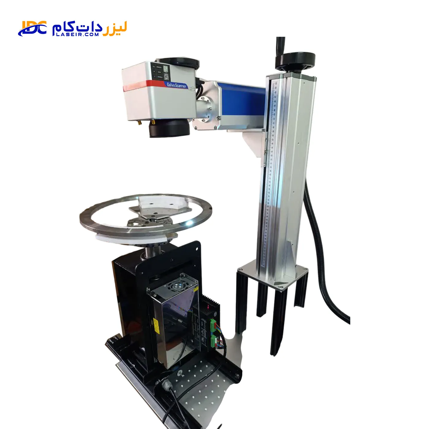 روتاری بزرگ لیزر فایبر