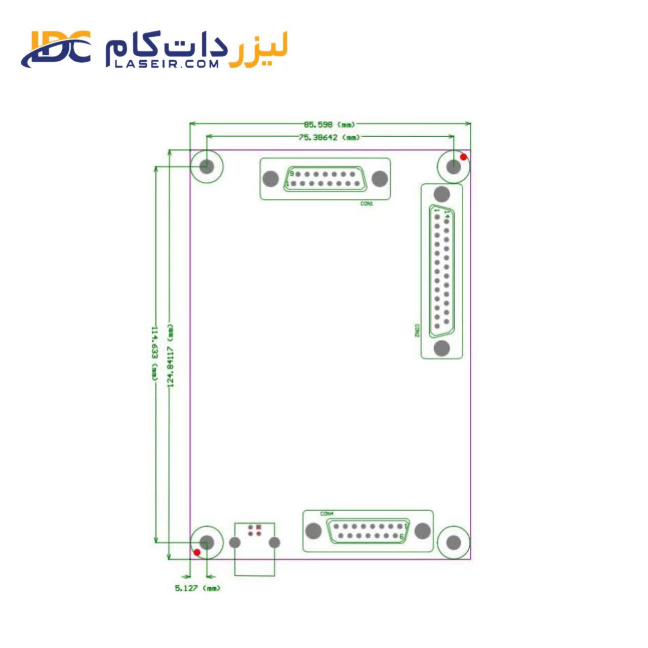 برد اصلی لیزر فایبر LMCV4-Fiber-M