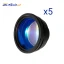 پک 5تایی لنز لیزر فایبر چینی درجه 1