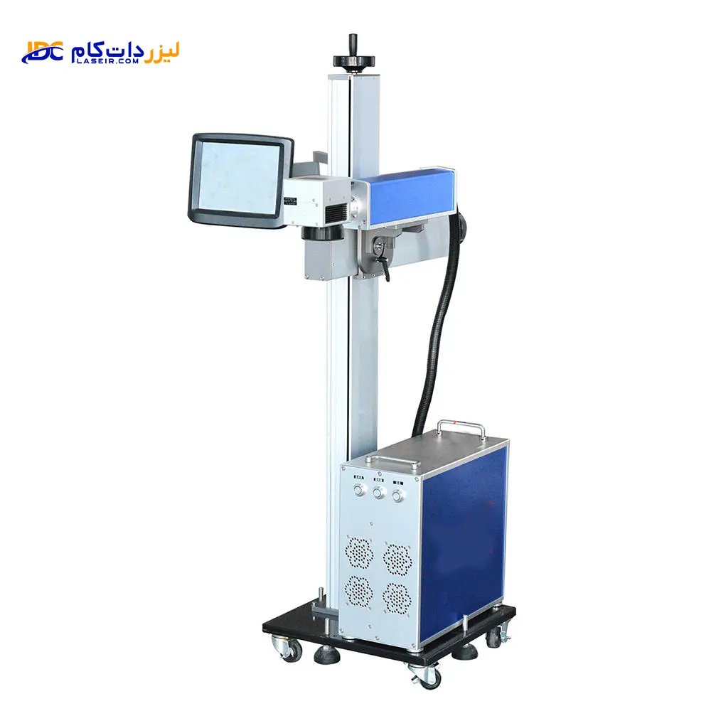 لیزر فلای فایبر 30 وات خط تولید سیم و کابل