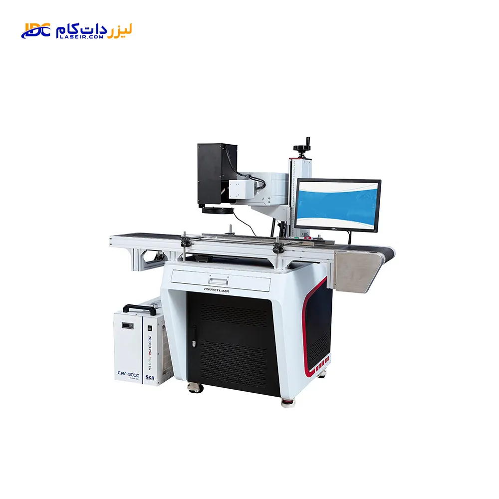 لیزر حکاکی اتوماتیک قطعات الکترونیک