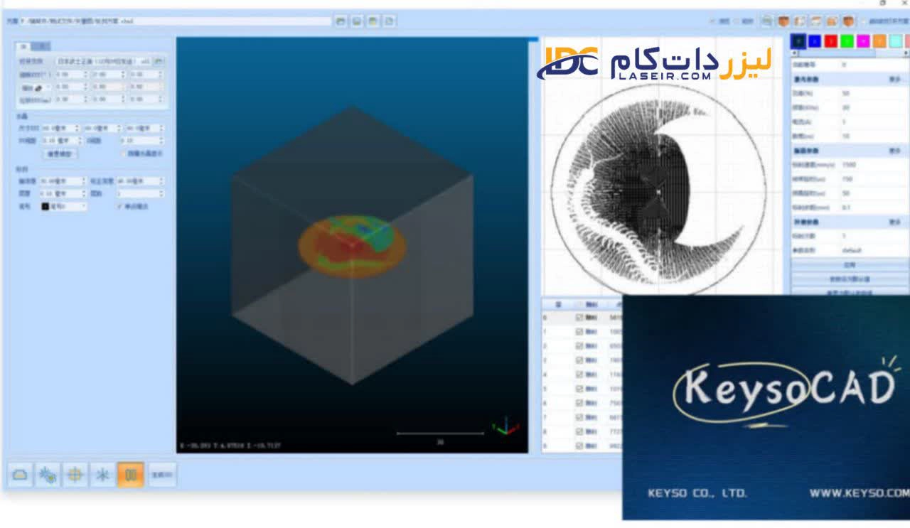 لیزر UV حکاکی 3 بعدی
