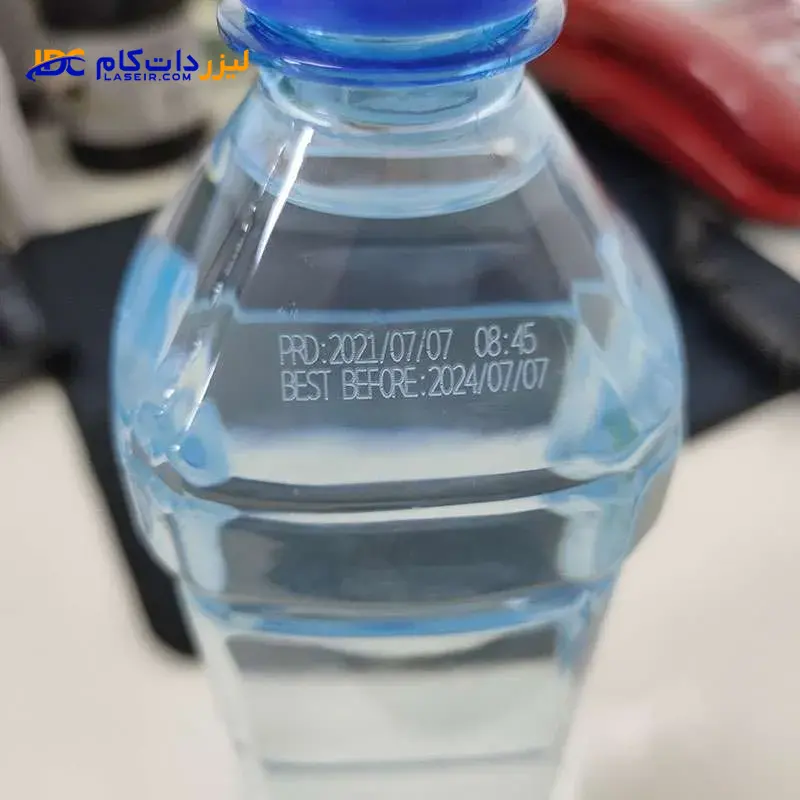 لیزر فلای خط تولید بطری
