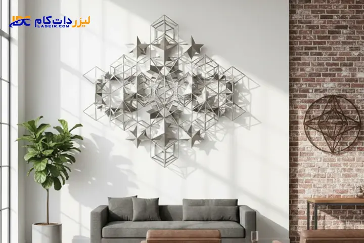 ساخت تابلوهای فلزی با لیزر