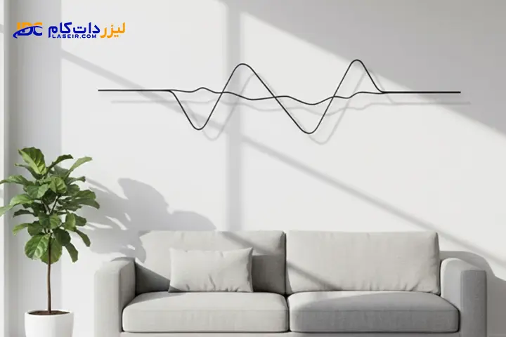 ساخت اشیا دکوراتیو فلزی با لیزر