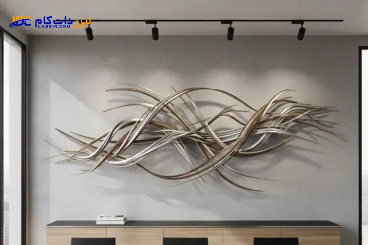 ساخت تابلوهای فلزی با لیزر