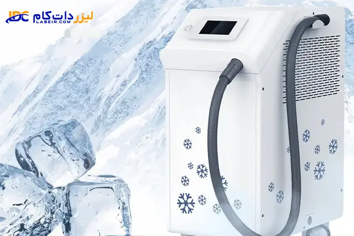 کولینگ دستگاه لیزر موهای زائد