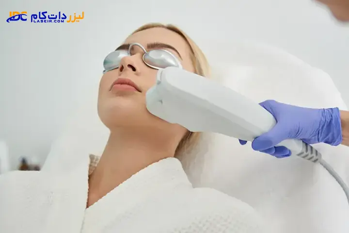 لیزر فرکشنال درمان جای جوش